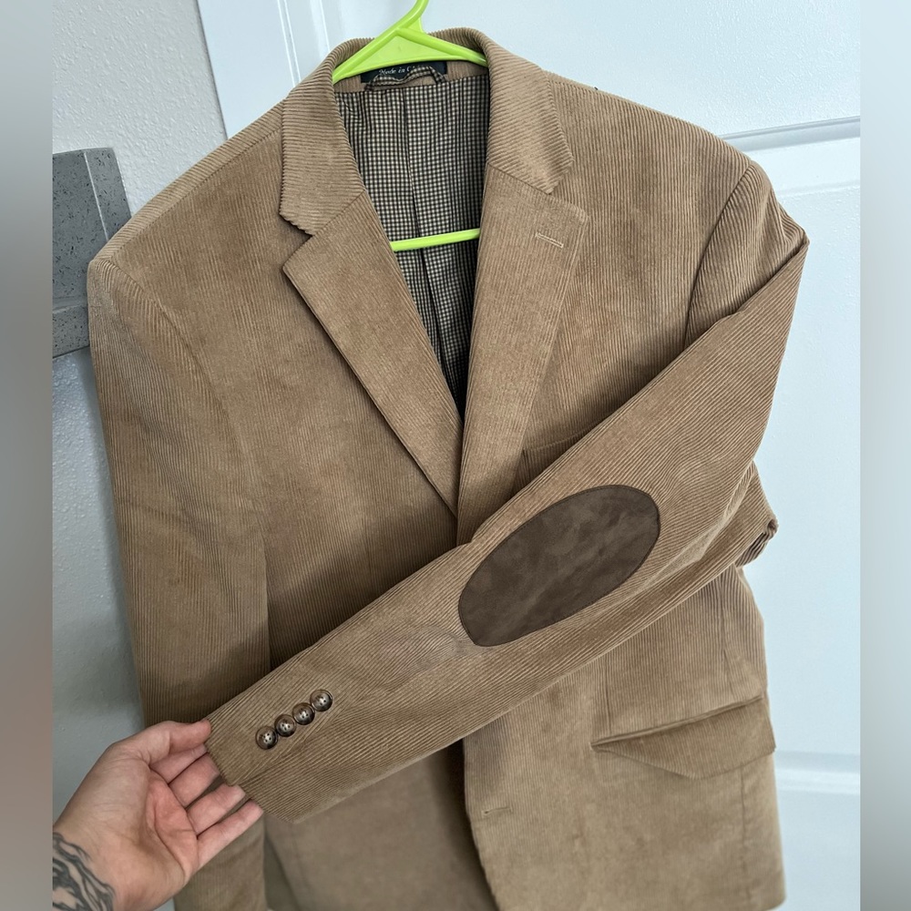 Chaps Corduroy Suit Jacket